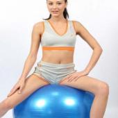 Exercise Gym Ball With Filling Pump
